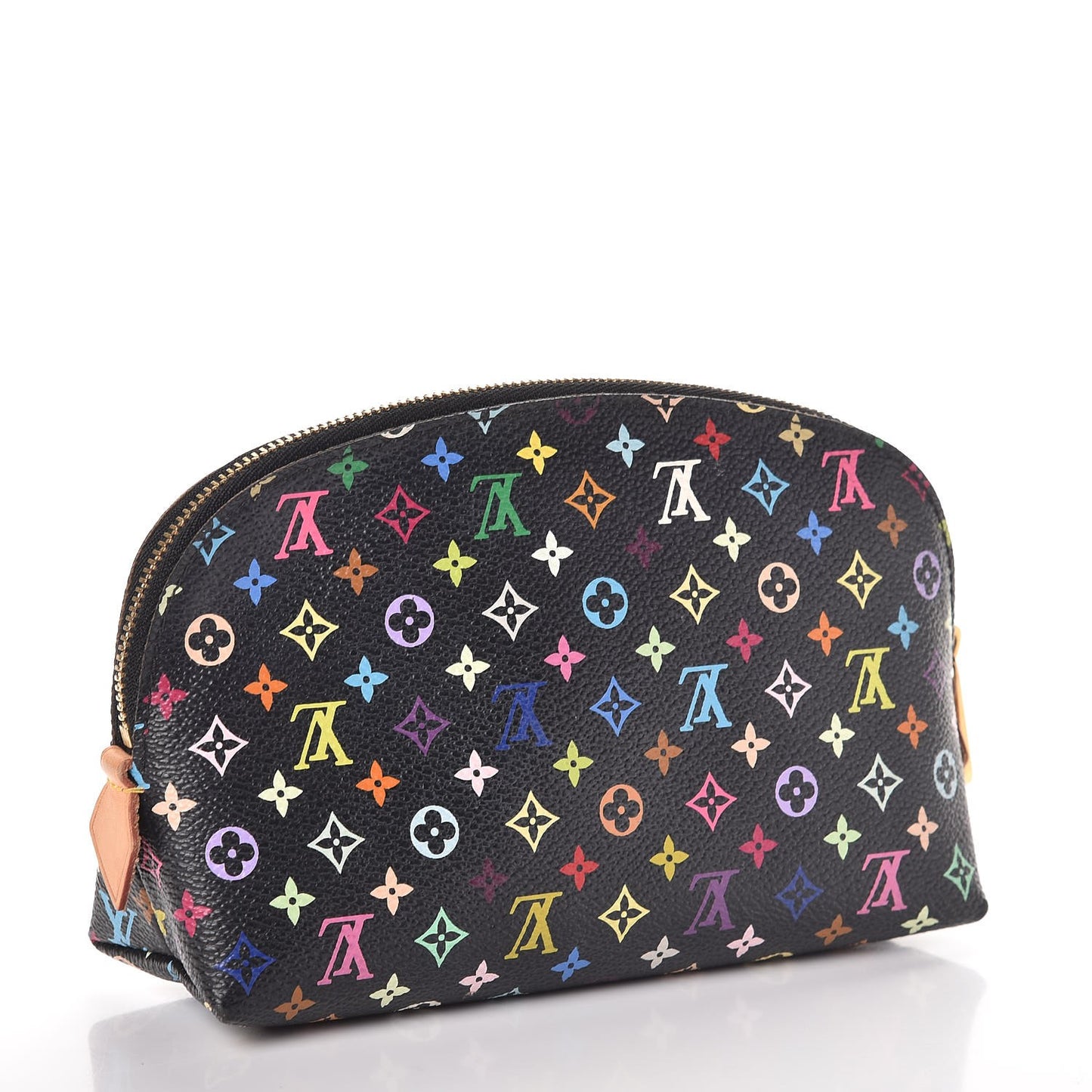 Monogram Multicolor Cosmetic Pouch Black Grenade