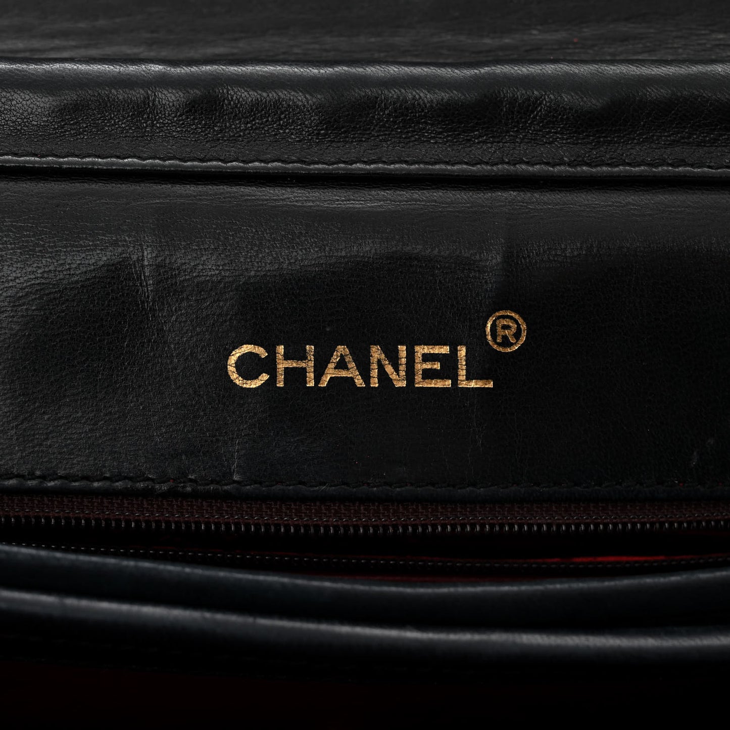 Lambskin Quilted Medium Single Flap Black