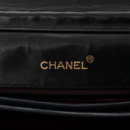 Chanel Lambskin Quilted Medium Single Flap Black 7 of 11