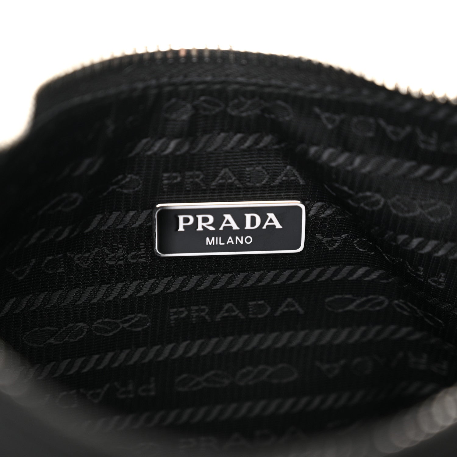 Prada Nylon Re-Edition 2005 Shoulder Bag Black 6 of 11