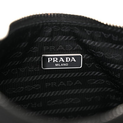 Prada Nylon Re-Edition 2005 Shoulder Bag Black 6 of 11