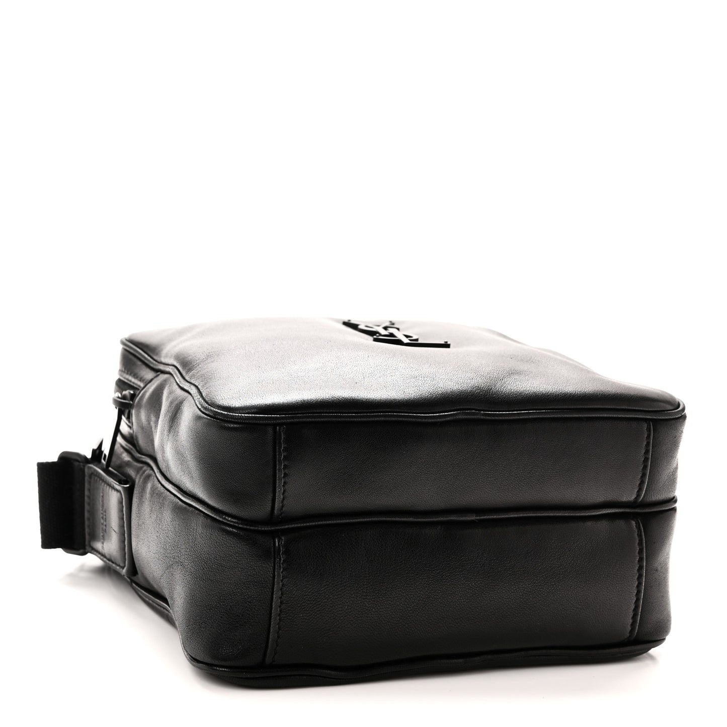 Lambskin Monogram Niki Cube Camera Bag Black