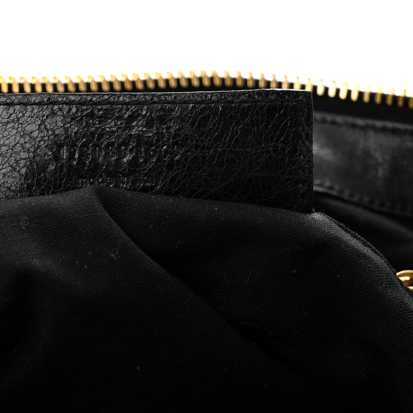 Agneau Giant 21 Gold Hardware Work Black