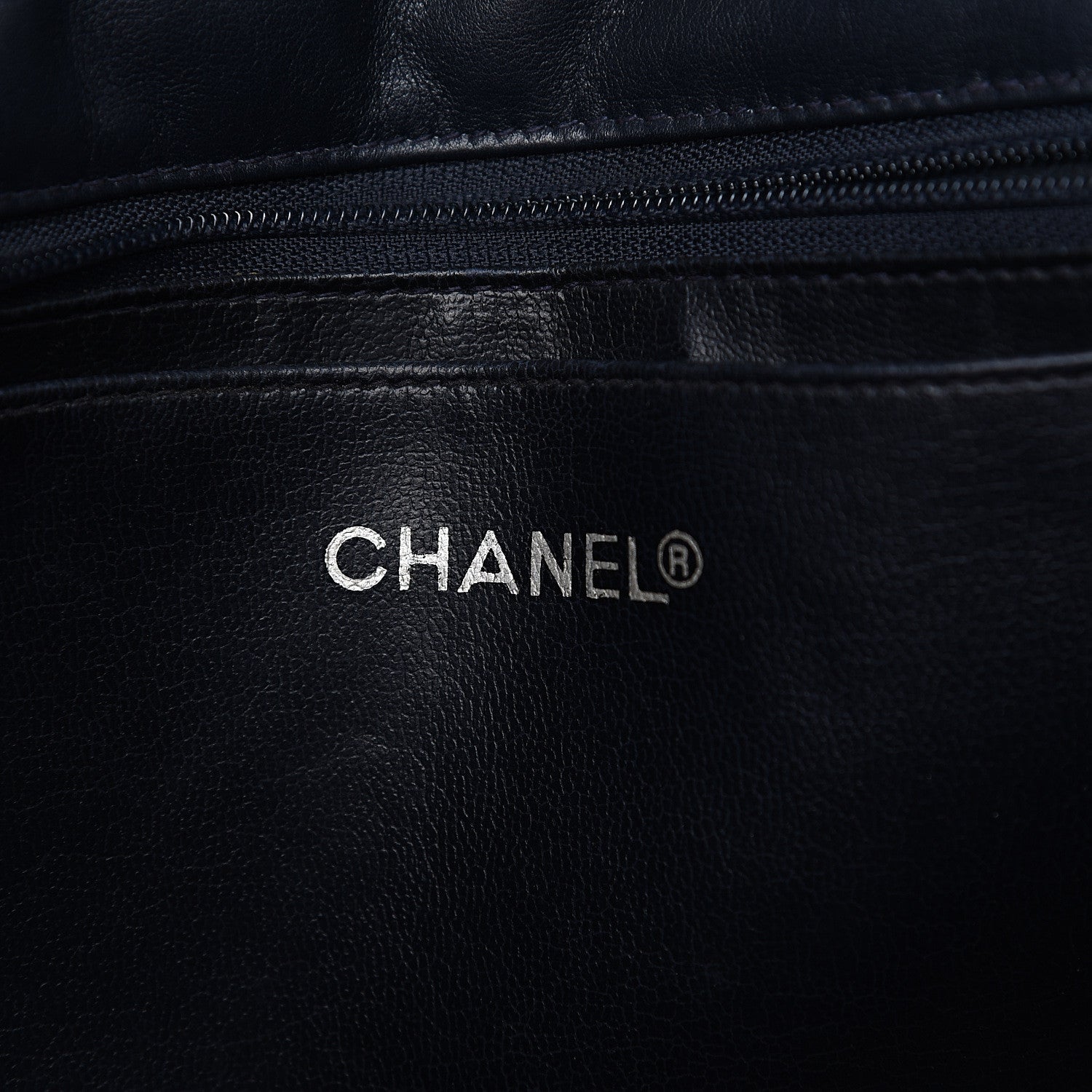 Chanel Lambskin Quilted Medium Single Flap Navy 5 of 13