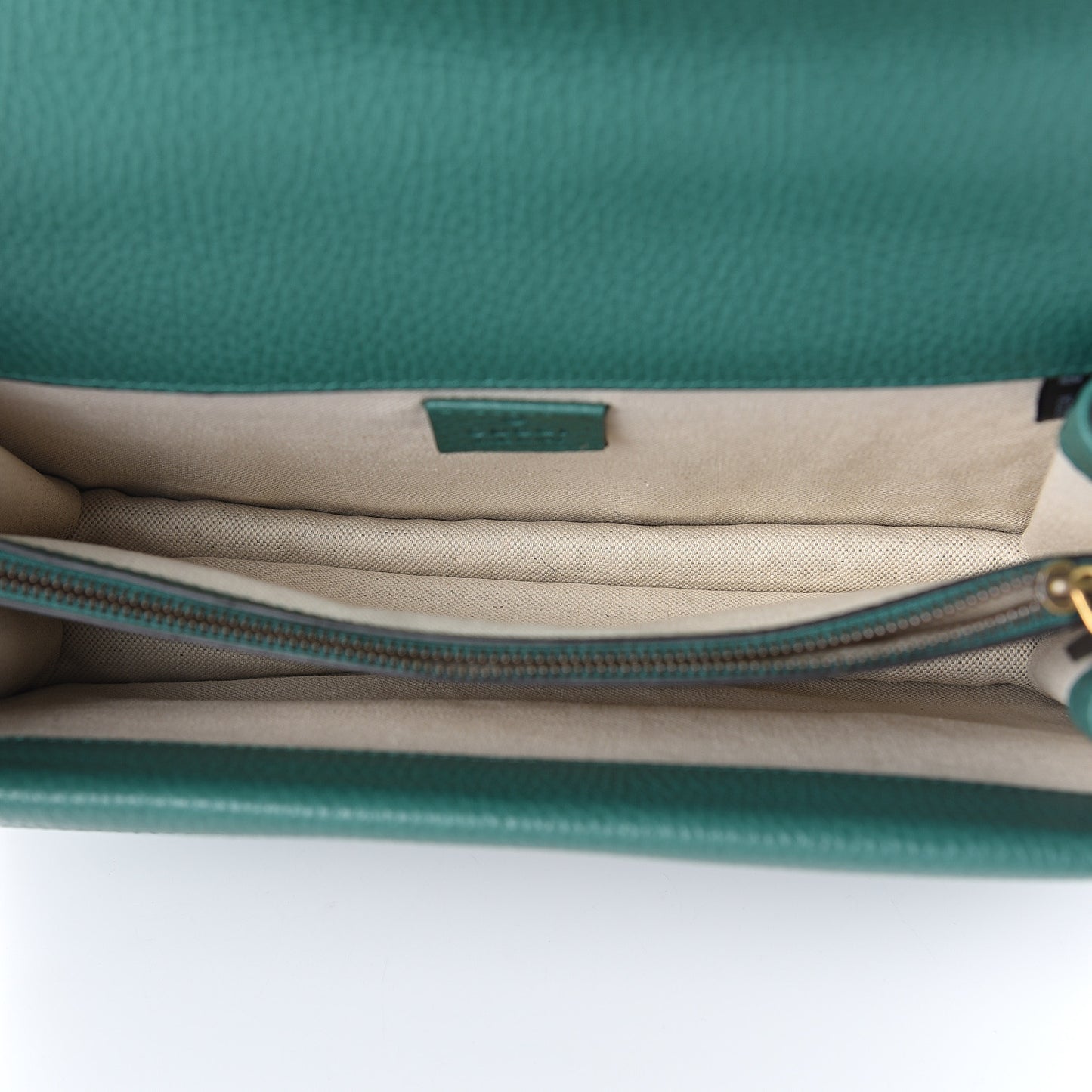 Pebbled Calfskin Small Dionysus Shoulder Bag Emerald