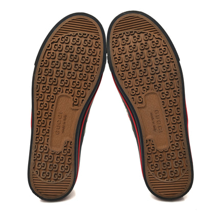 Gucci Econyl Nylon Web Monogram Off The Grid Mens 1977 Tennis Sneakers 39 Black 5 of 7