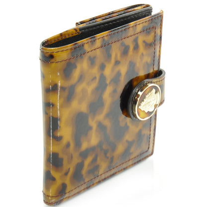 Gucci Patent Tortoise Compact Hysteria Wallet 3 of 9