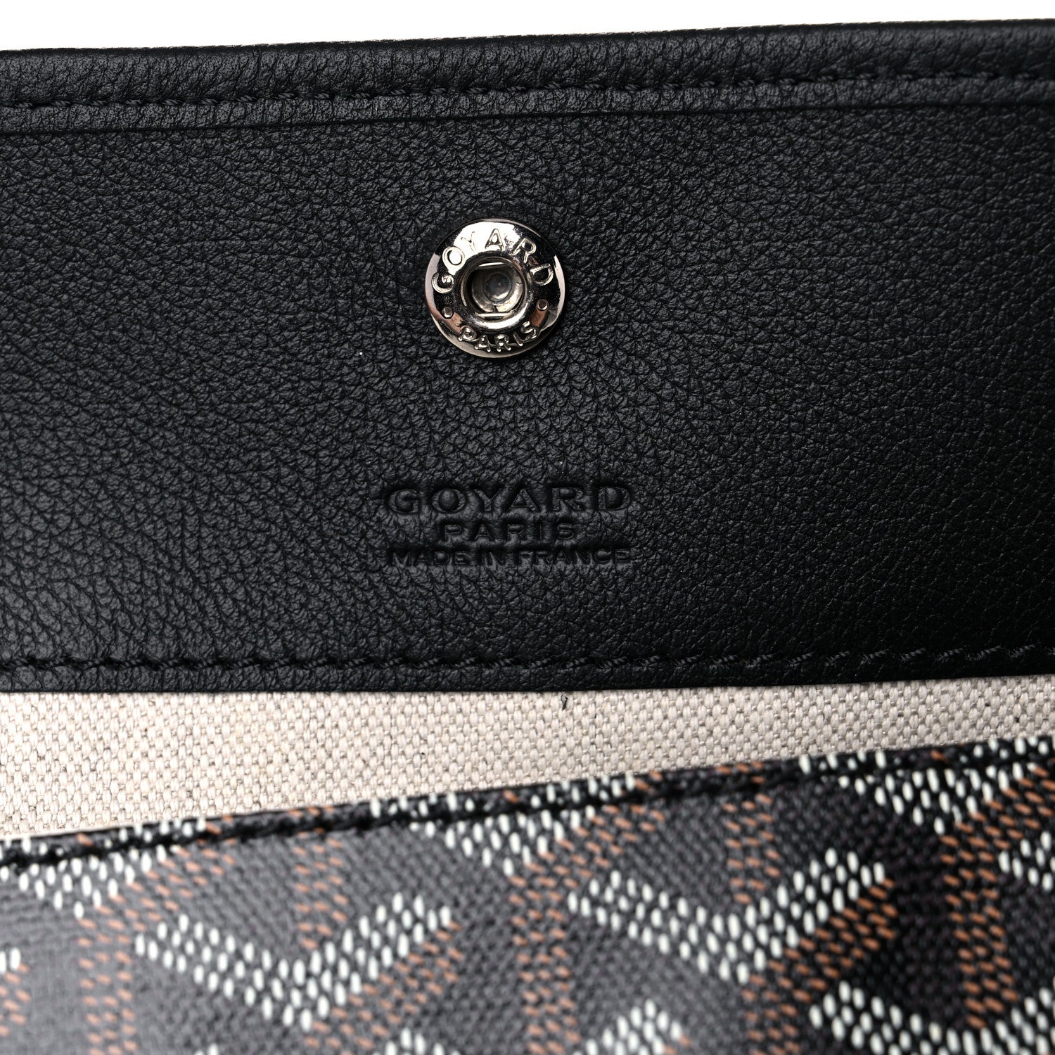 Goyard Goyardine Saint Louis GM Black 6 of 8