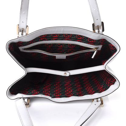 Gucci Calfskin Large Britt Shoulder Bag Off White 8 of 38