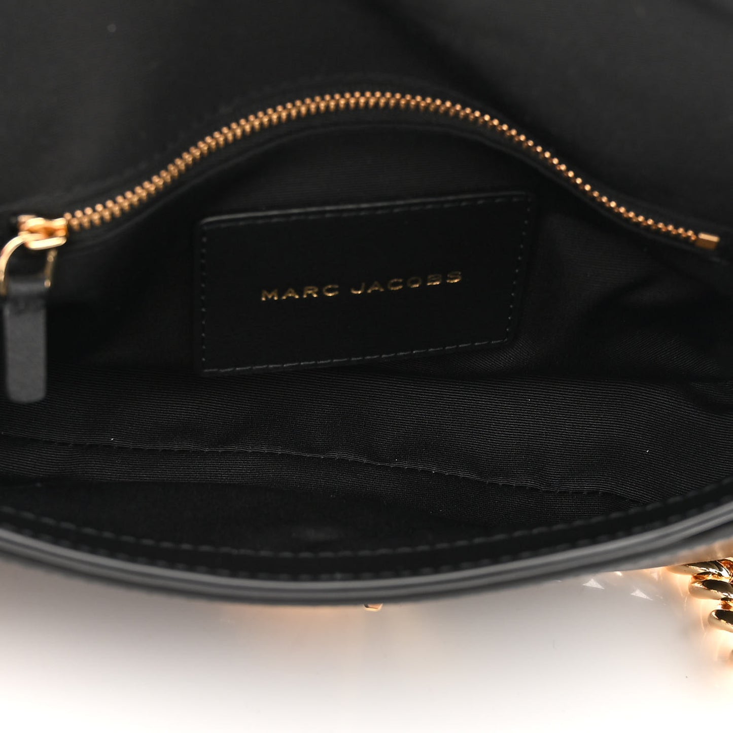 Calfskin The J Marc Shoulder Bag Black