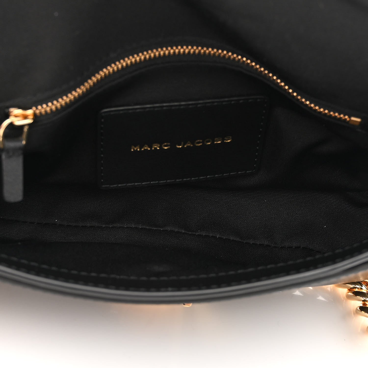 Marc Jacobs Calfskin The J Marc Shoulder Bag Black 5 of 13