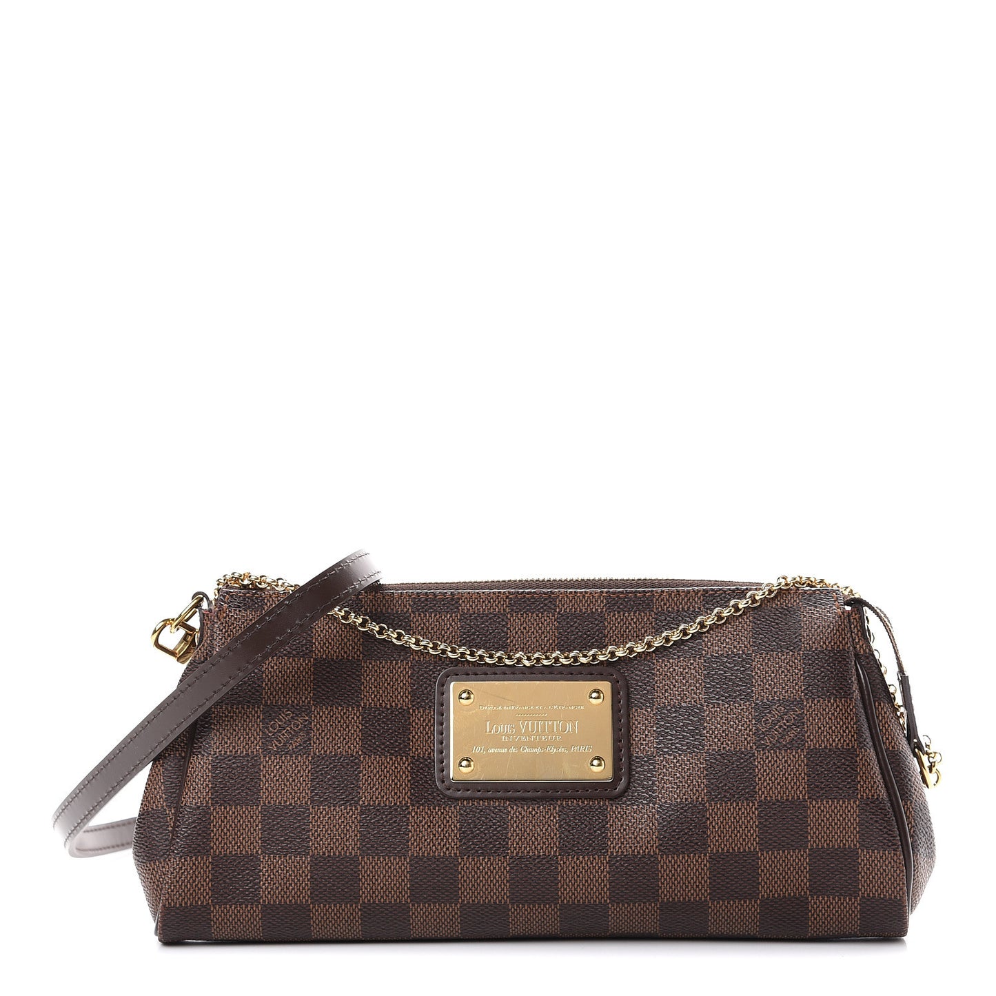 Damier Ebene Eva Clutch