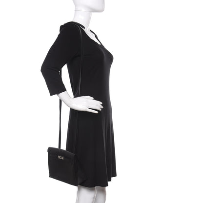 Hermes Evercolor Kelly Danse II Belt Bag Black 2 of 13