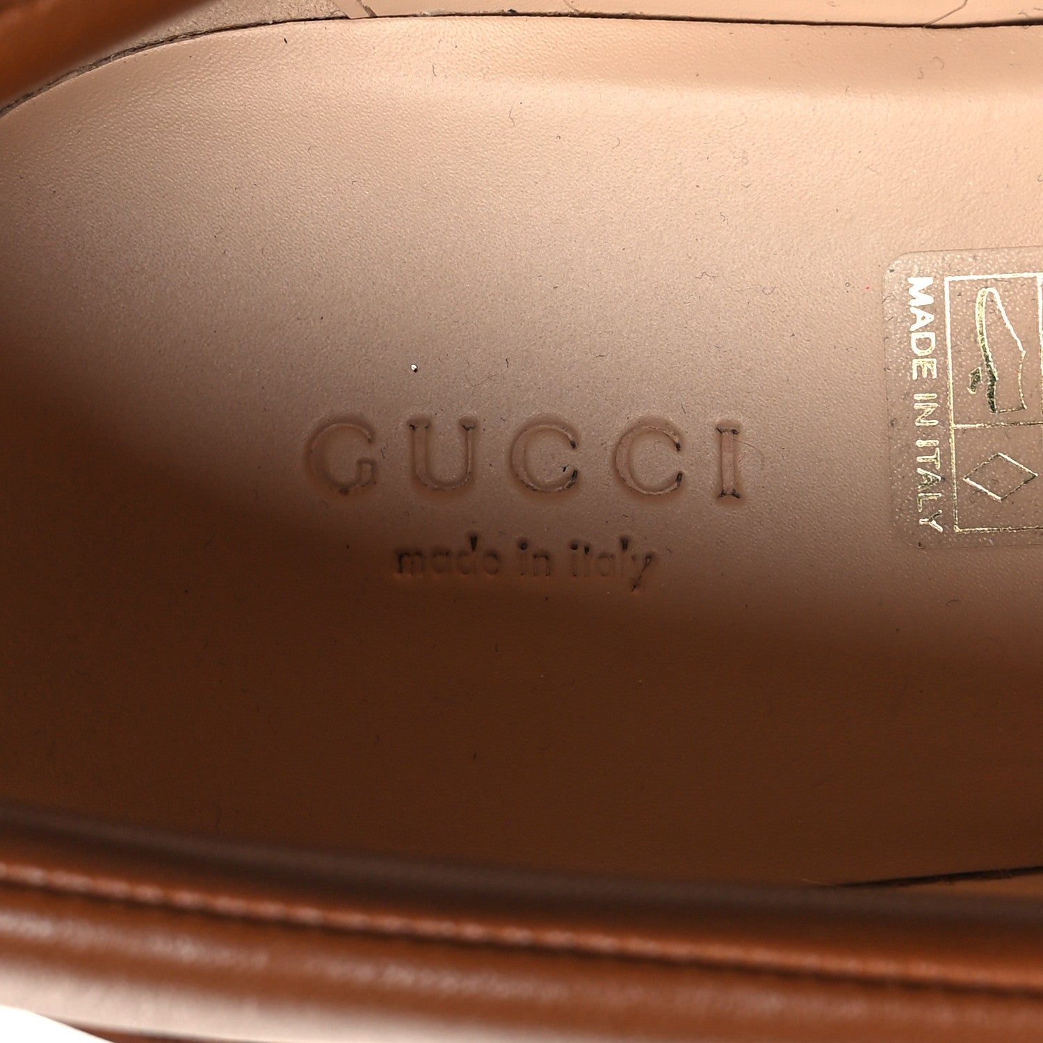 Gucci Magnum Calfskin Nappa Samoa Womens Horsebit Platform Chunky Lug Sole 40mm Loafers 39 Brown 7 of 8