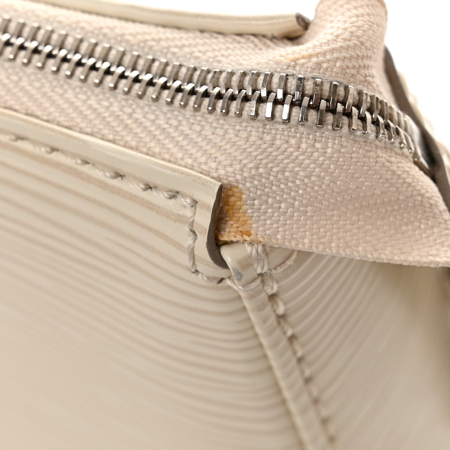 Louis Vuitton Epi Pochette Accessories NM Ivory 12 of 13