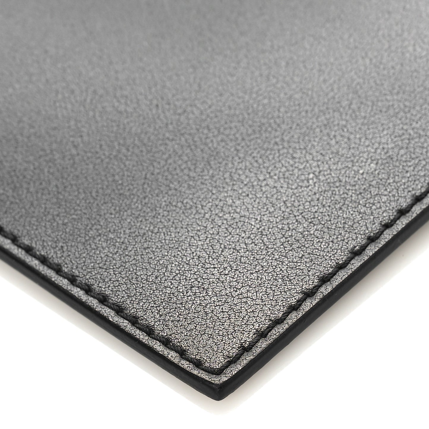 Smooth Calfskin Pouch Black
