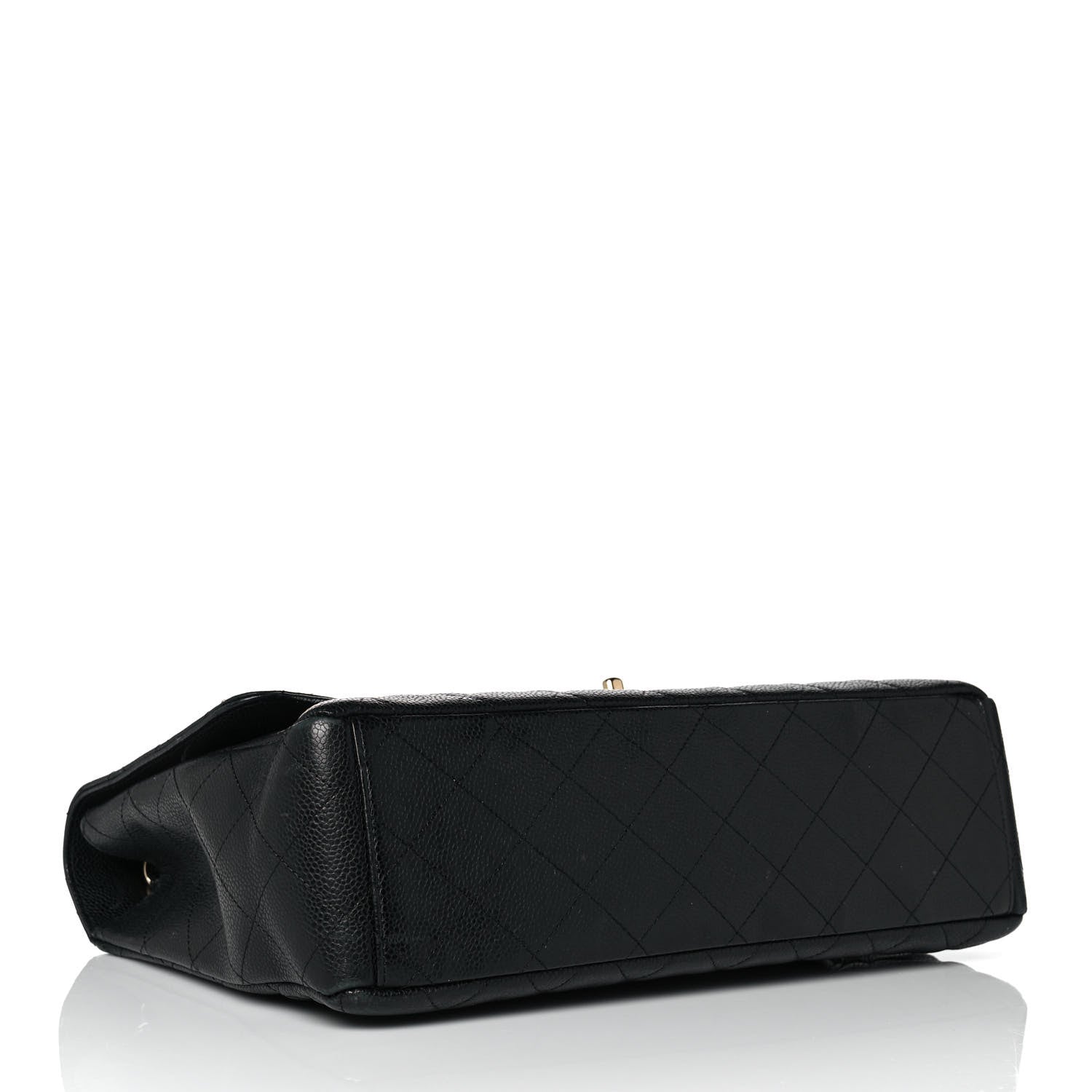 Chanel Caviar Quilted Maxi Single Flap Black 4 of 14
