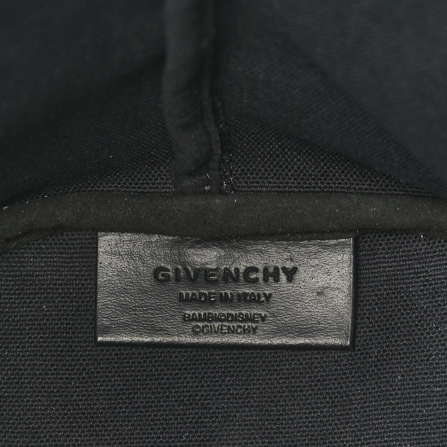 Givenchy Textured Coated Canvas Bambi Print Medium Antigona Tote Black 6 of 8