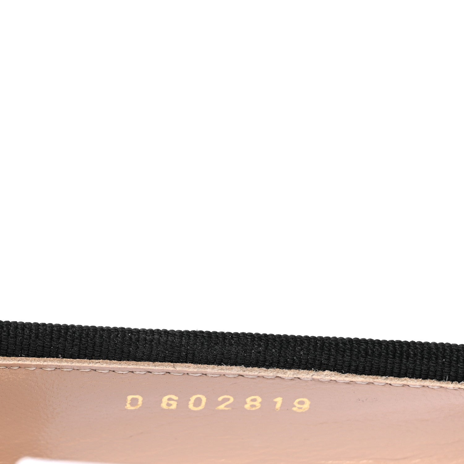 Chanel Lambskin Cap Toe Ballerina Flats 37.5 Black Gold 8 of 8