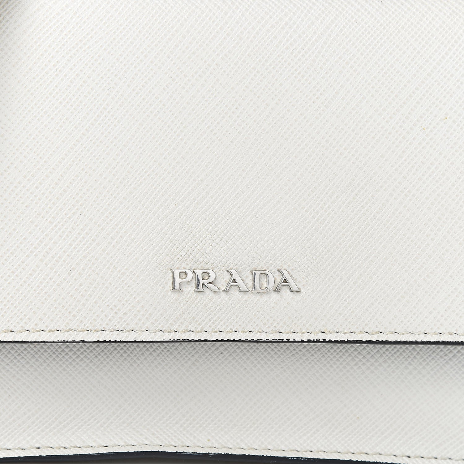 Prada Saffiano Lux Small Crossbody Talco 8 of 10