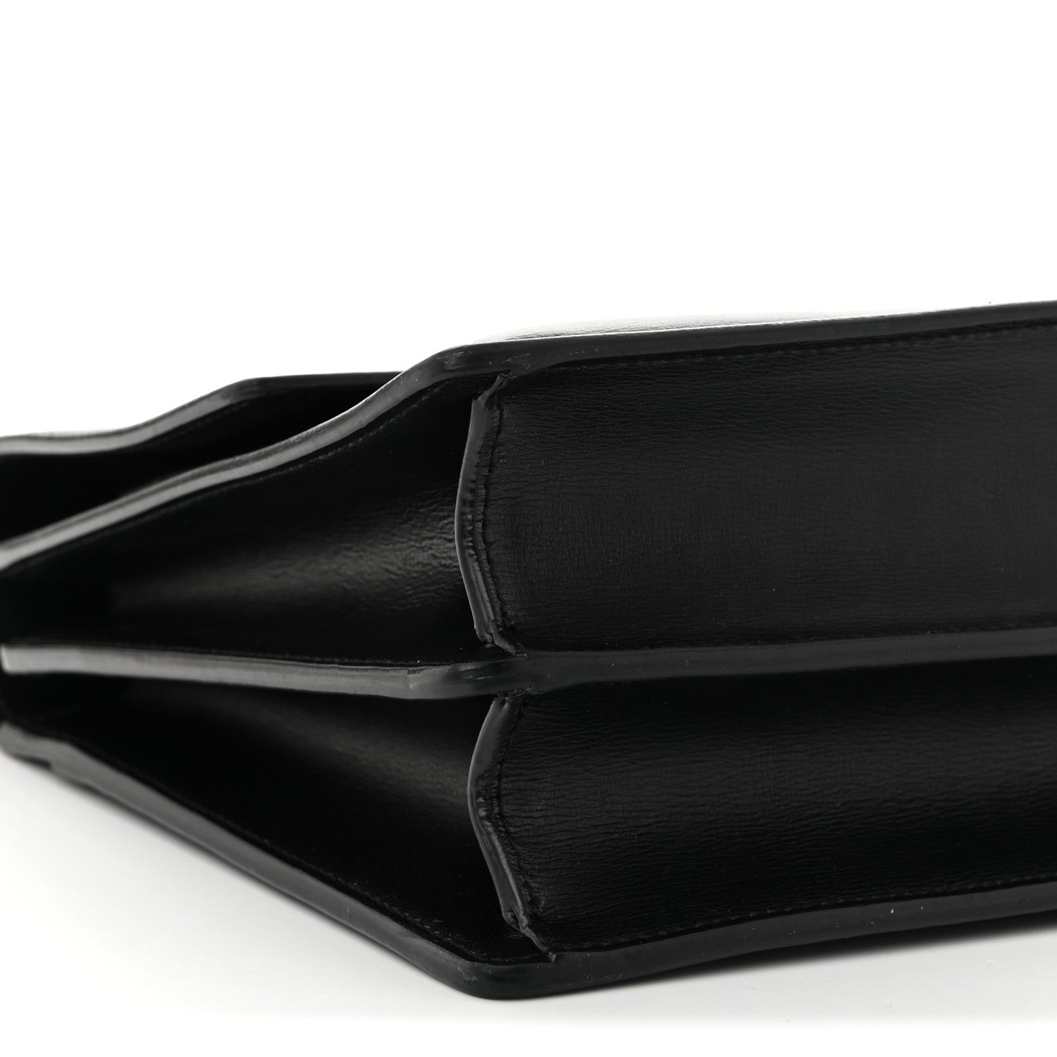 Saint Laurent Calfskin Large Monogram Sunset Black 8 of 11