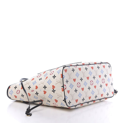 Louis Vuitton Game On Neverfull MM White 4 of 10