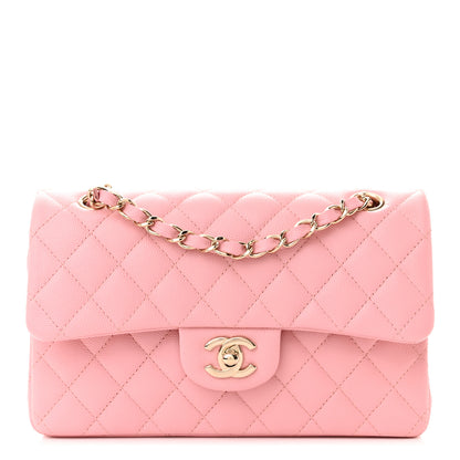 Chanel Caviar Quilted Small Double Flap Pink 1 of 11