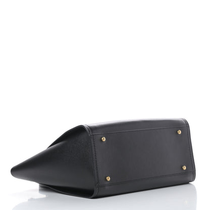 Chanel Caviar Small Studded Deauville Tote Black 4 of 11