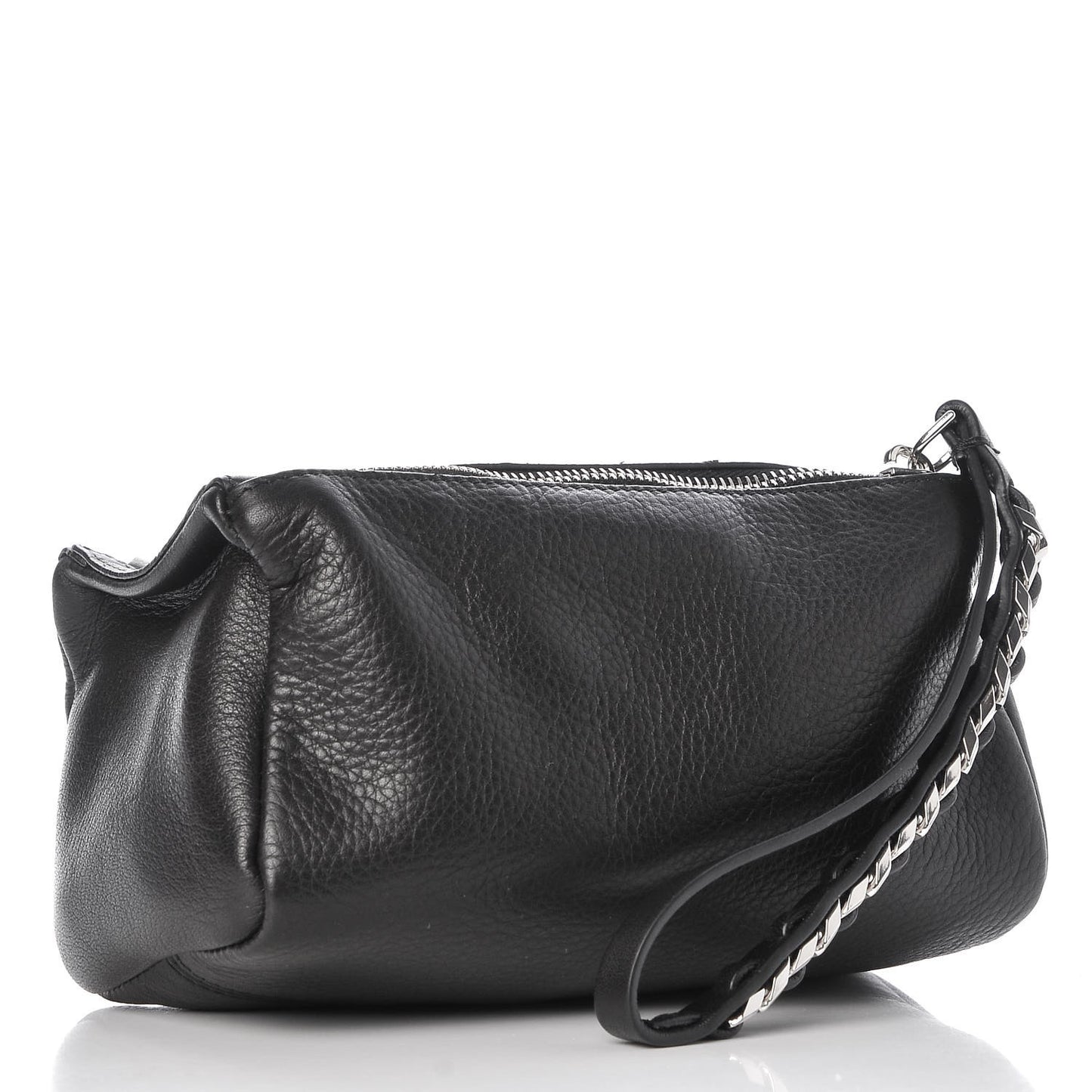 Calfskin Pandora Wristlet Black