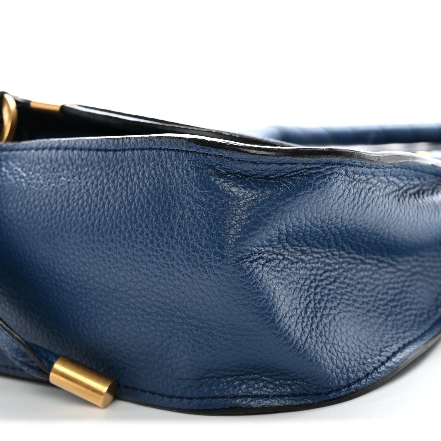 Chloe Calfskin Small Marcie Satchel Deep Denim 10 of 10