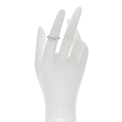 Tiffany Platinum Diamond .39ct Solitaire Engagement Ring 51 5.75 2 of 4