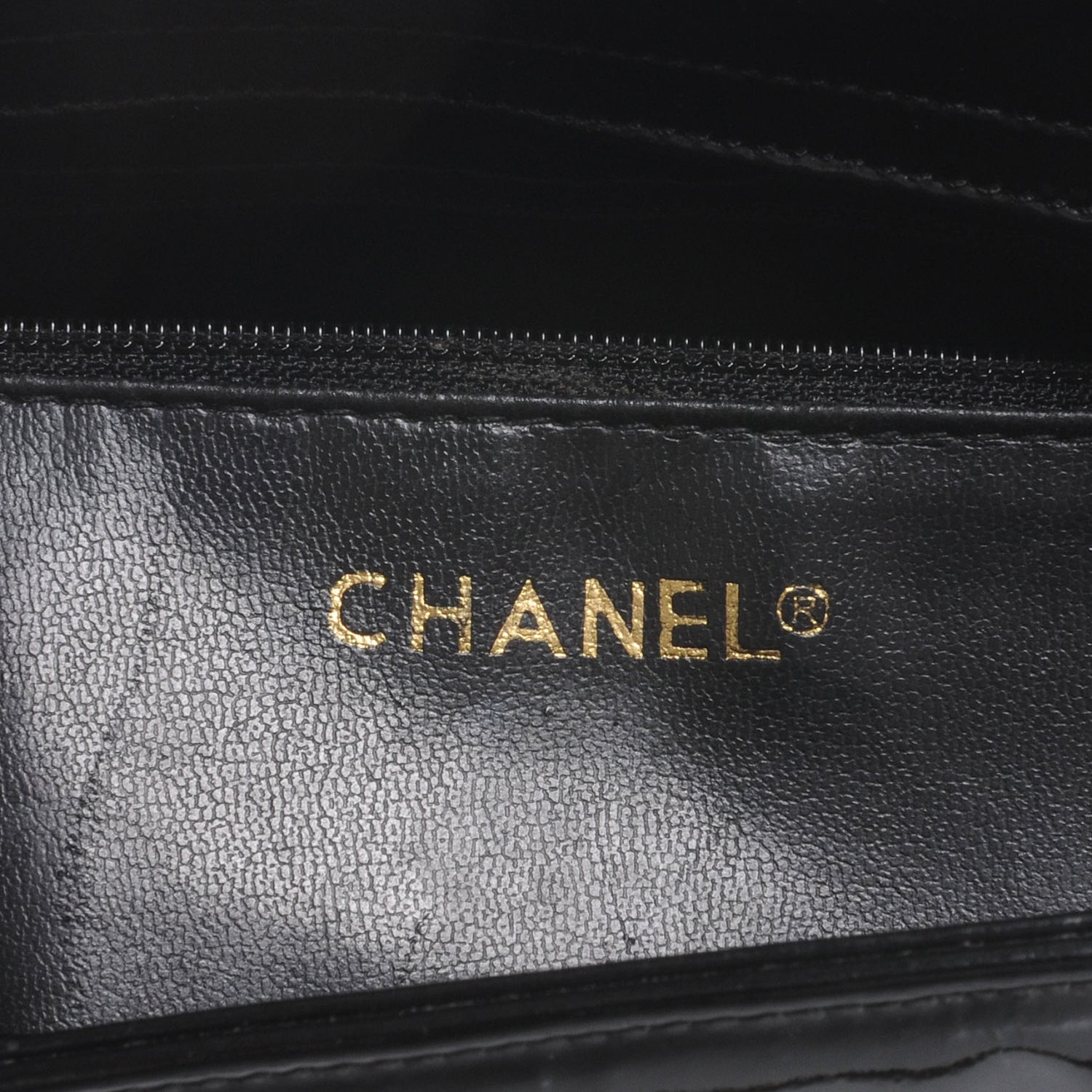 Chanel Patent Quilted CC Shoulder Bag Black 6 of 8