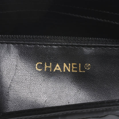 Chanel Patent Quilted CC Shoulder Bag Black 6 of 8