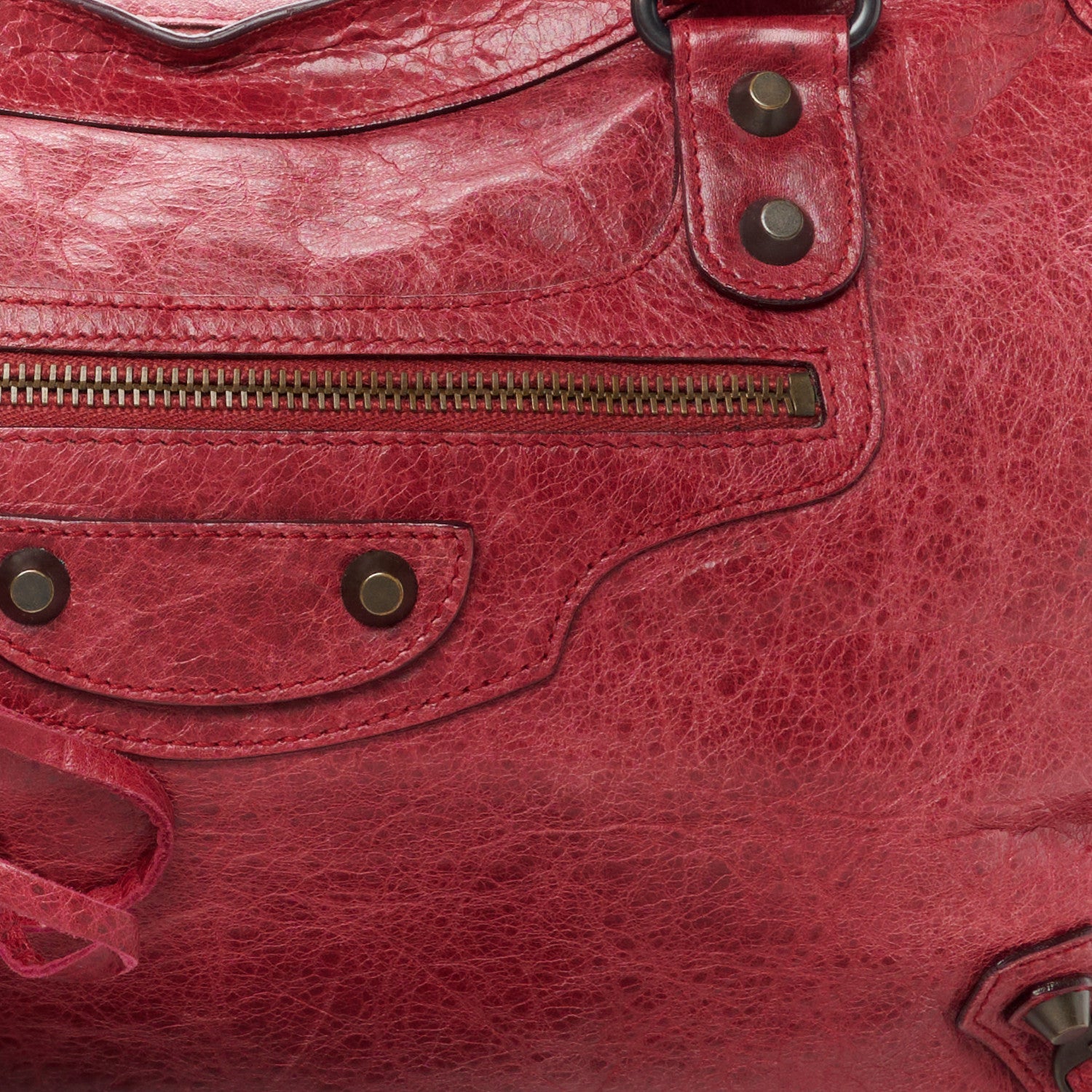 Balenciaga Agneau Classic Hardware City Pourpre 9 of 12