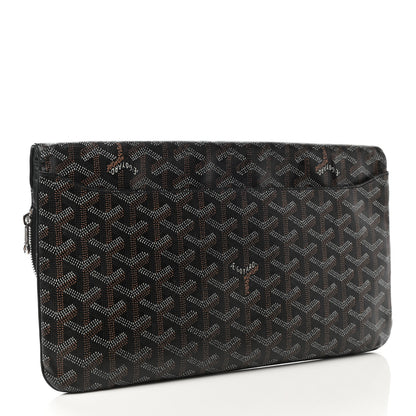 Goyard Goyardine Sainte Marie Soft Clutch Black 3 of 8