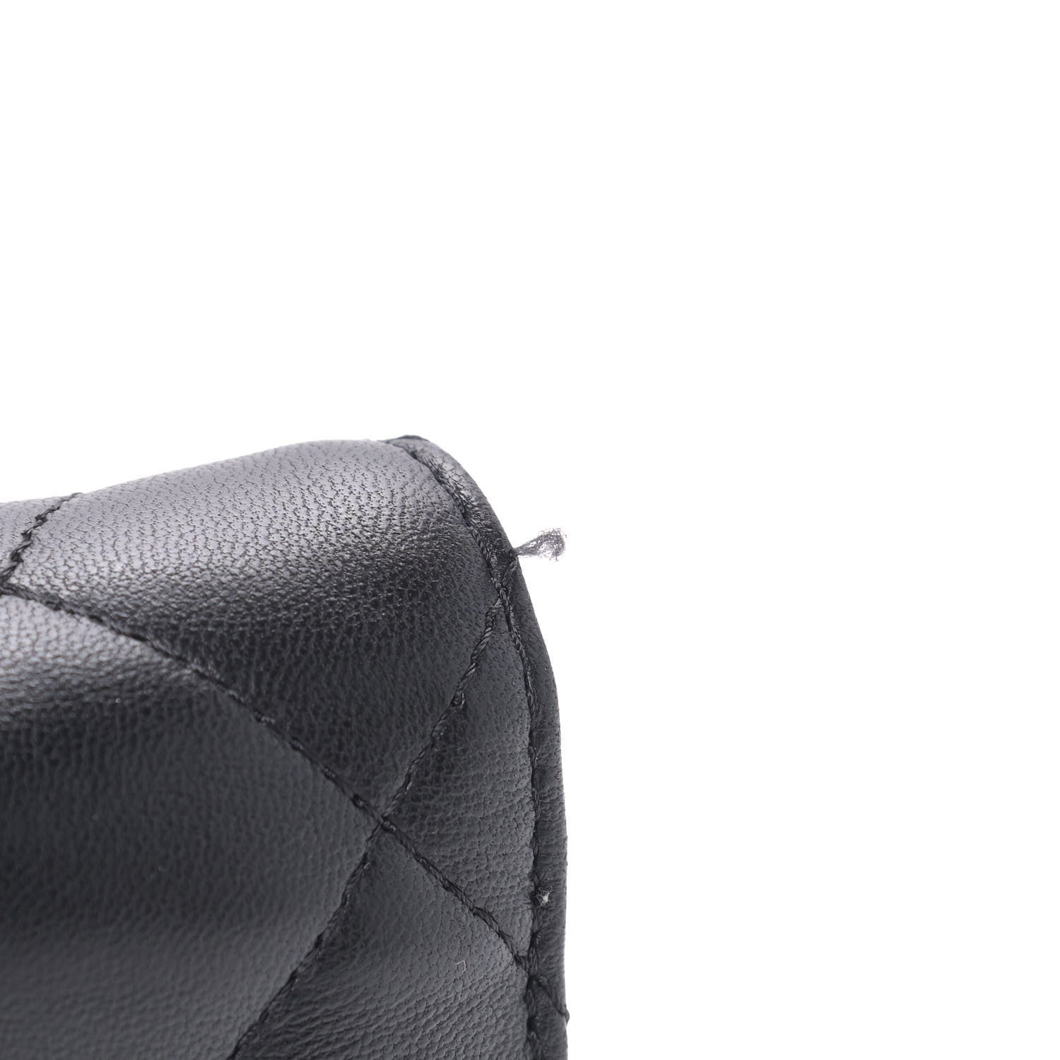 Chanel Lambskin Quilted Wallet On Chain WOC Black 9 of 10