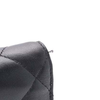 Chanel Lambskin Quilted Wallet On Chain WOC Black 9 of 10