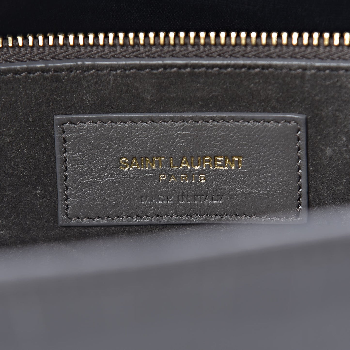 Calfskin Crocodile Embossed Small Sac De Jour Fog