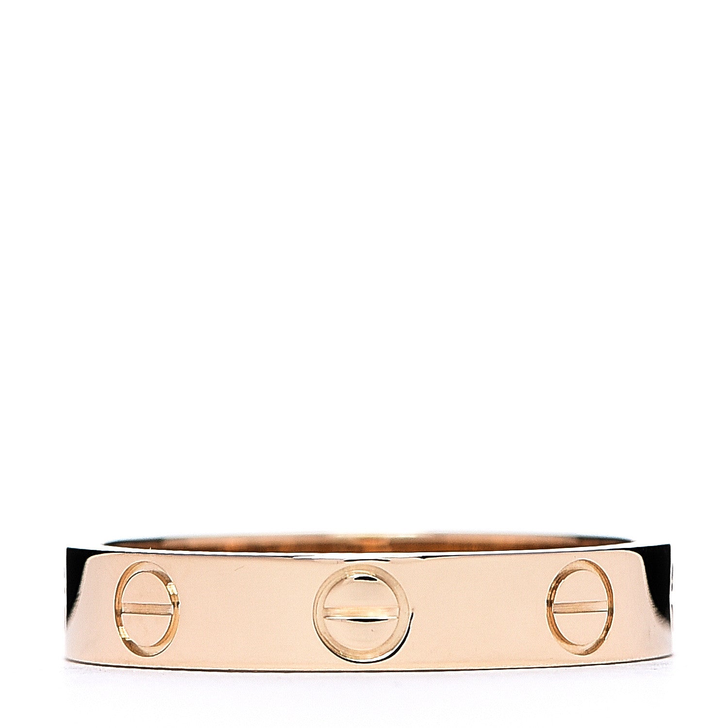 Cartier 18K Yellow Gold 3.5mm LOVE Wedding Band Ring 52 6 2 of 4