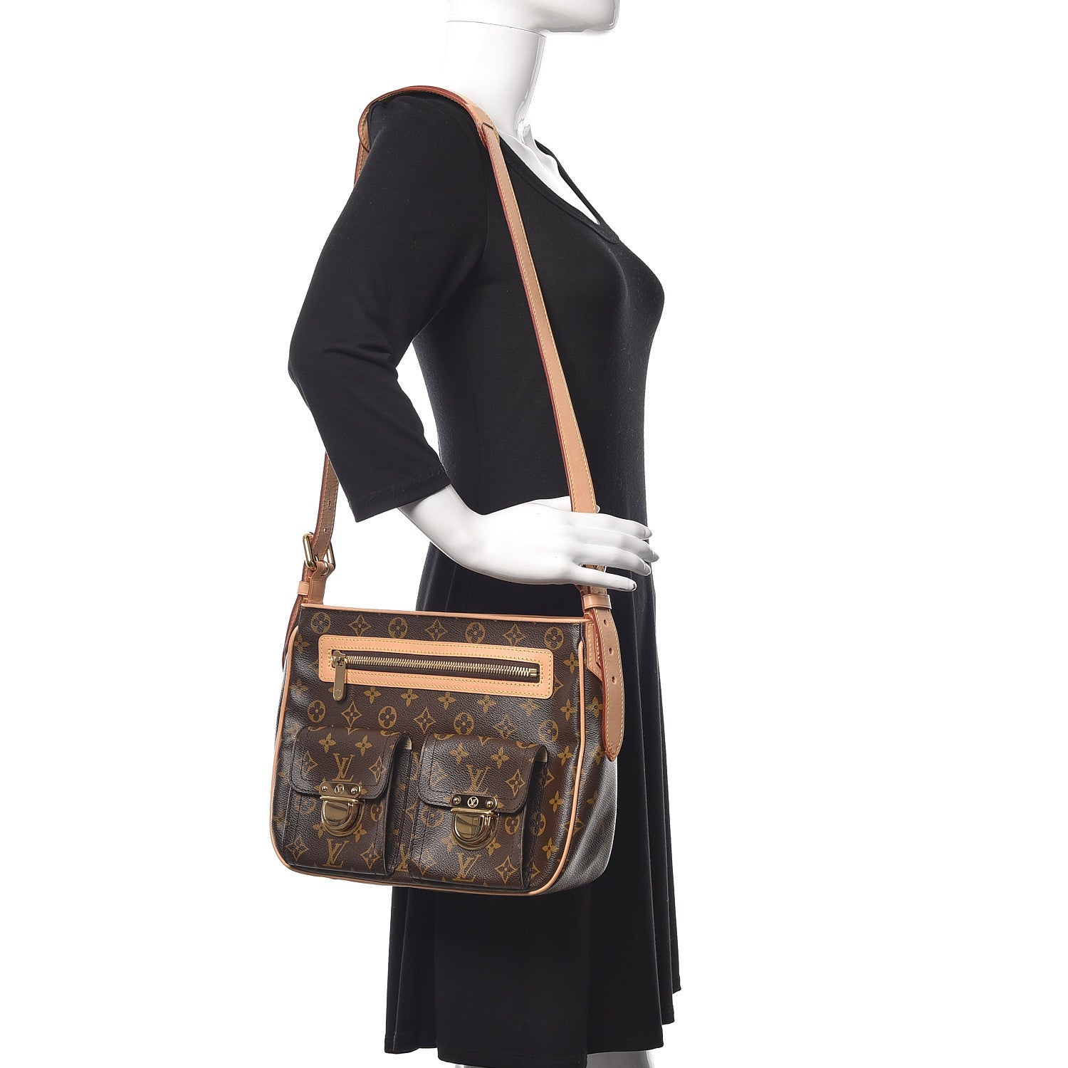 Louis Vuitton Monogram Hudson GM 2 of 12