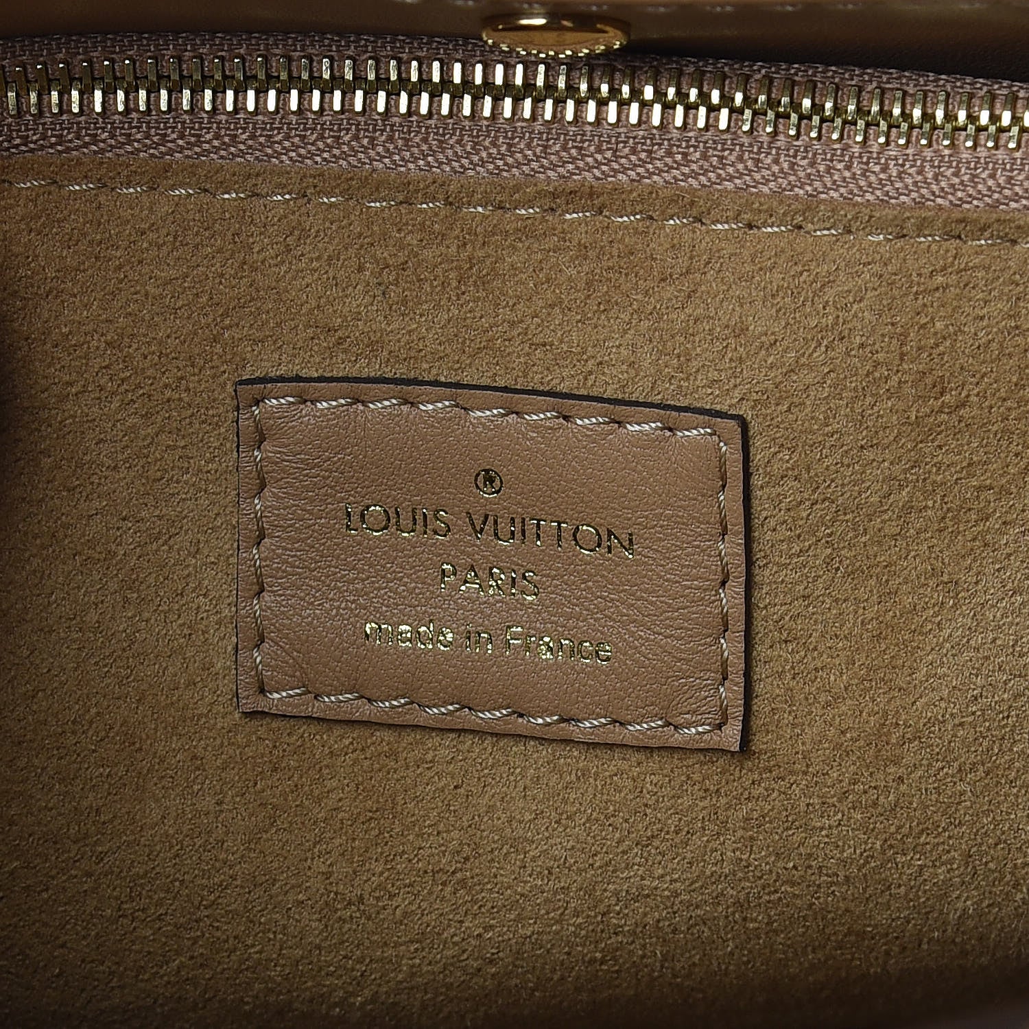 Louis Vuitton Grained Calfskin Monogram Double V Sesame 6 of 9