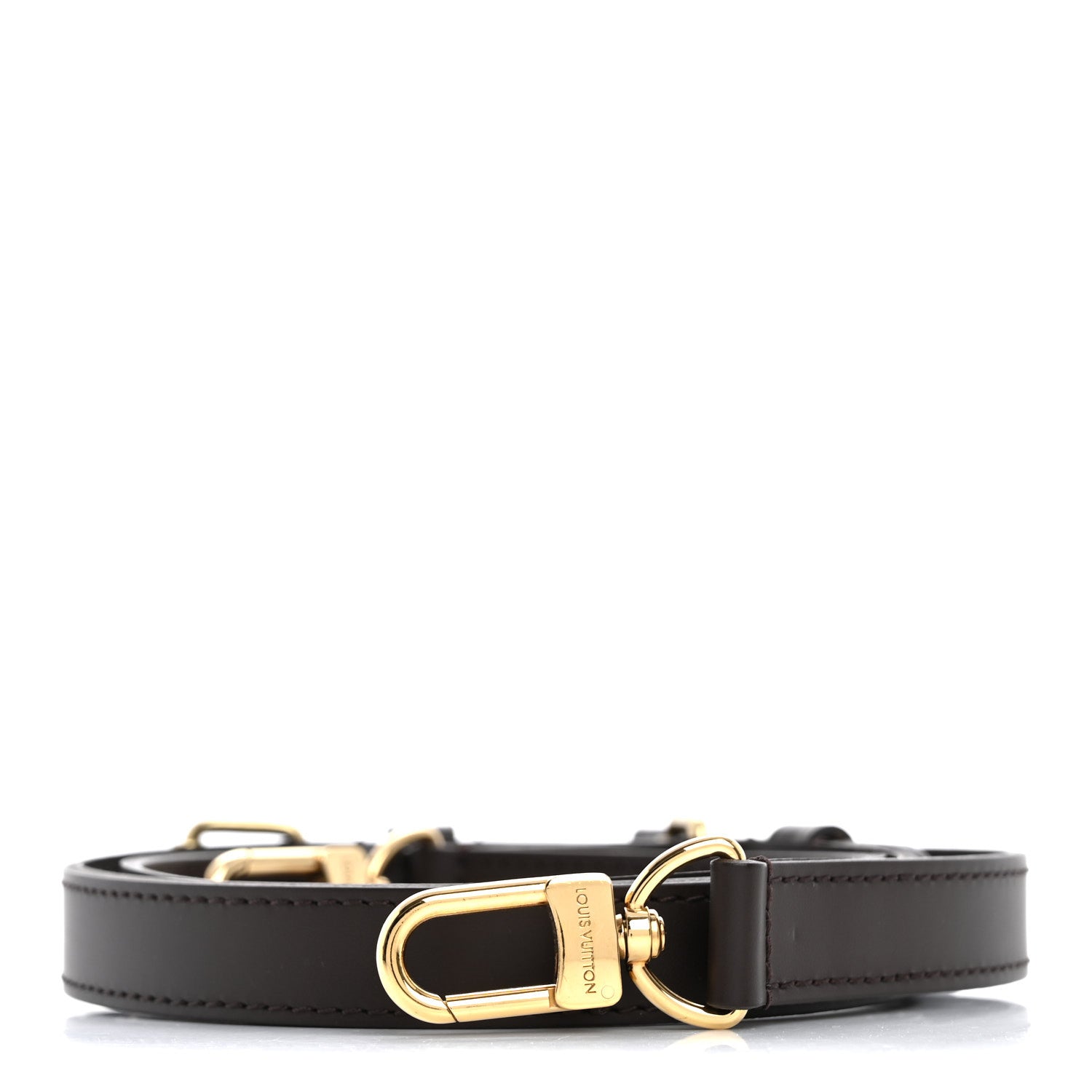Louis Vuitton Calfskin Adjustable Speedy Bandouliere Shoulder Strap Brown 1 of 7