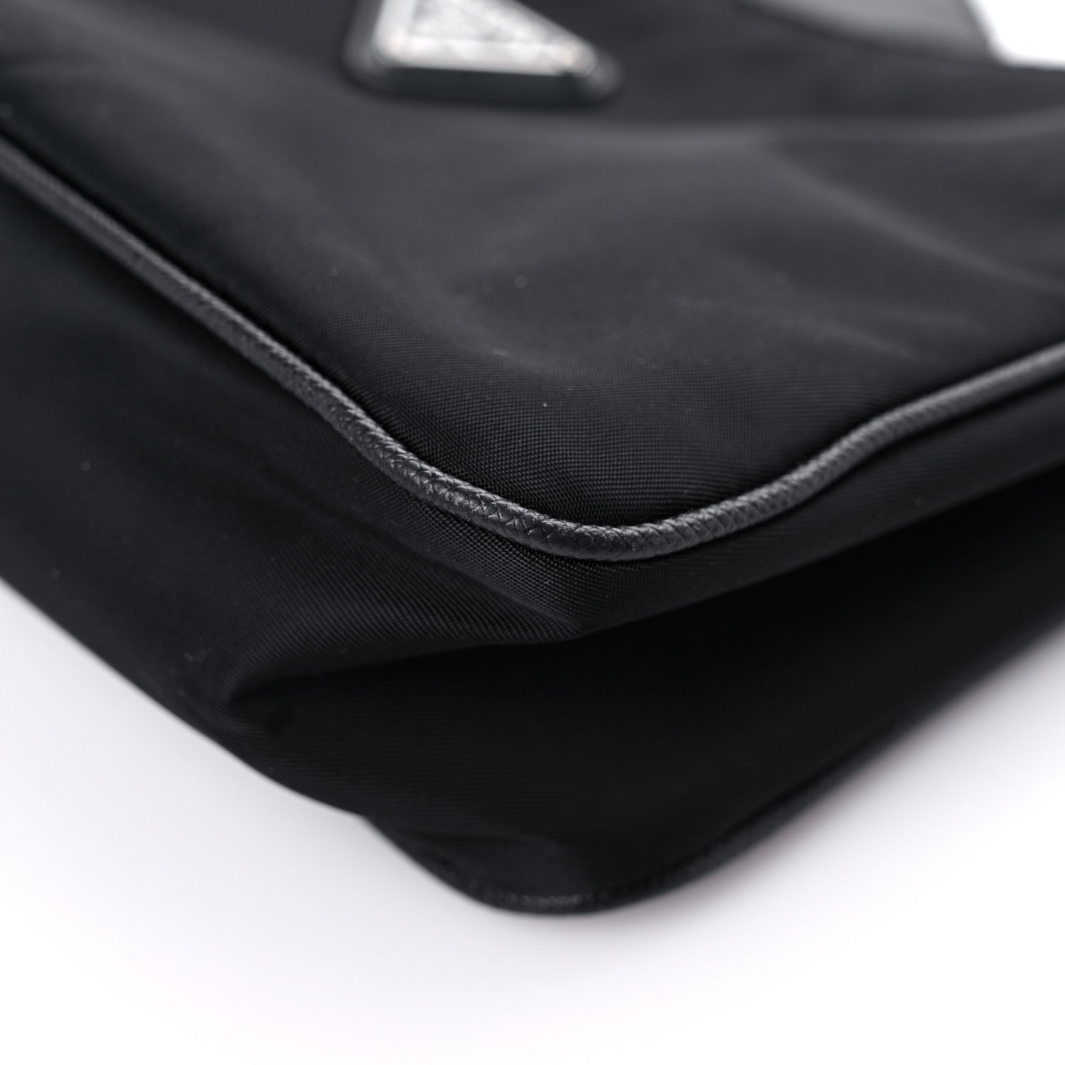 Prada Tessuto Nylon Saffiano Mini Re-Edition 2005 Bag Black 8 of 11