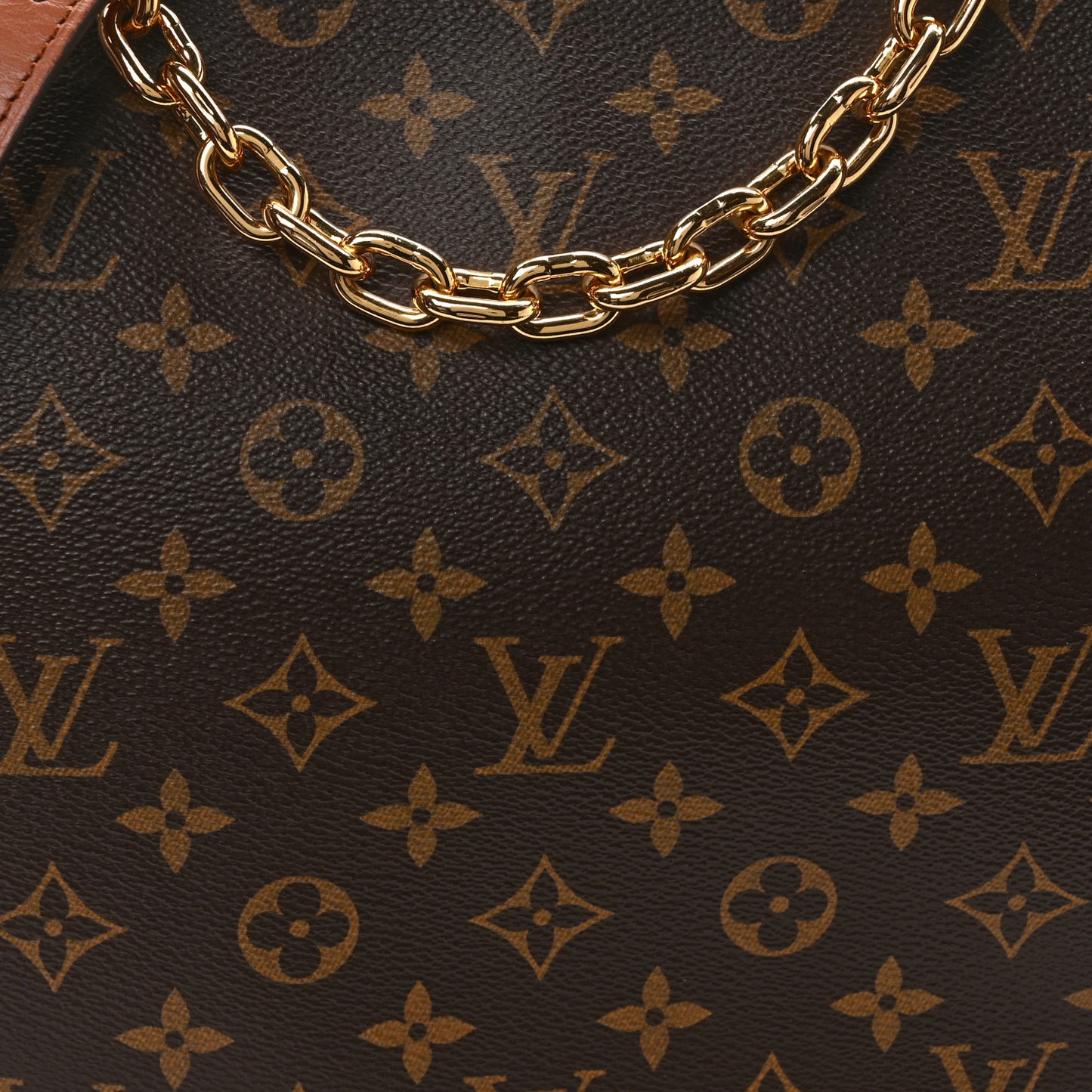 Reverse Monogram Loop Hobo