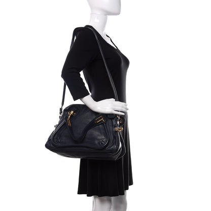 Chloe Calfskin Medium Paraty Peacock Blue 2 of 13
