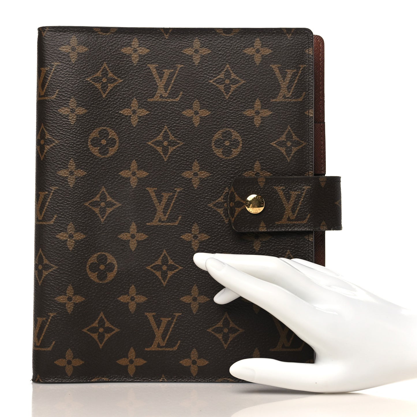 Monogram Large Ring Agenda Cover