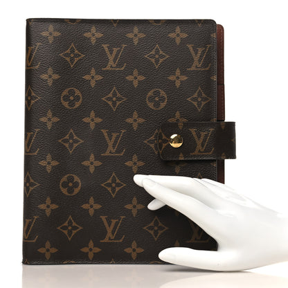 Louis Vuitton Monogram Large Ring Agenda Cover 2 of 9