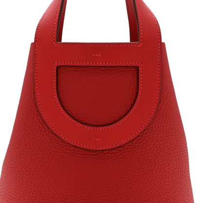 Hermes Taurillon Clemence Swift In-The-Loop 18 Bag Vermillion 8 of 10