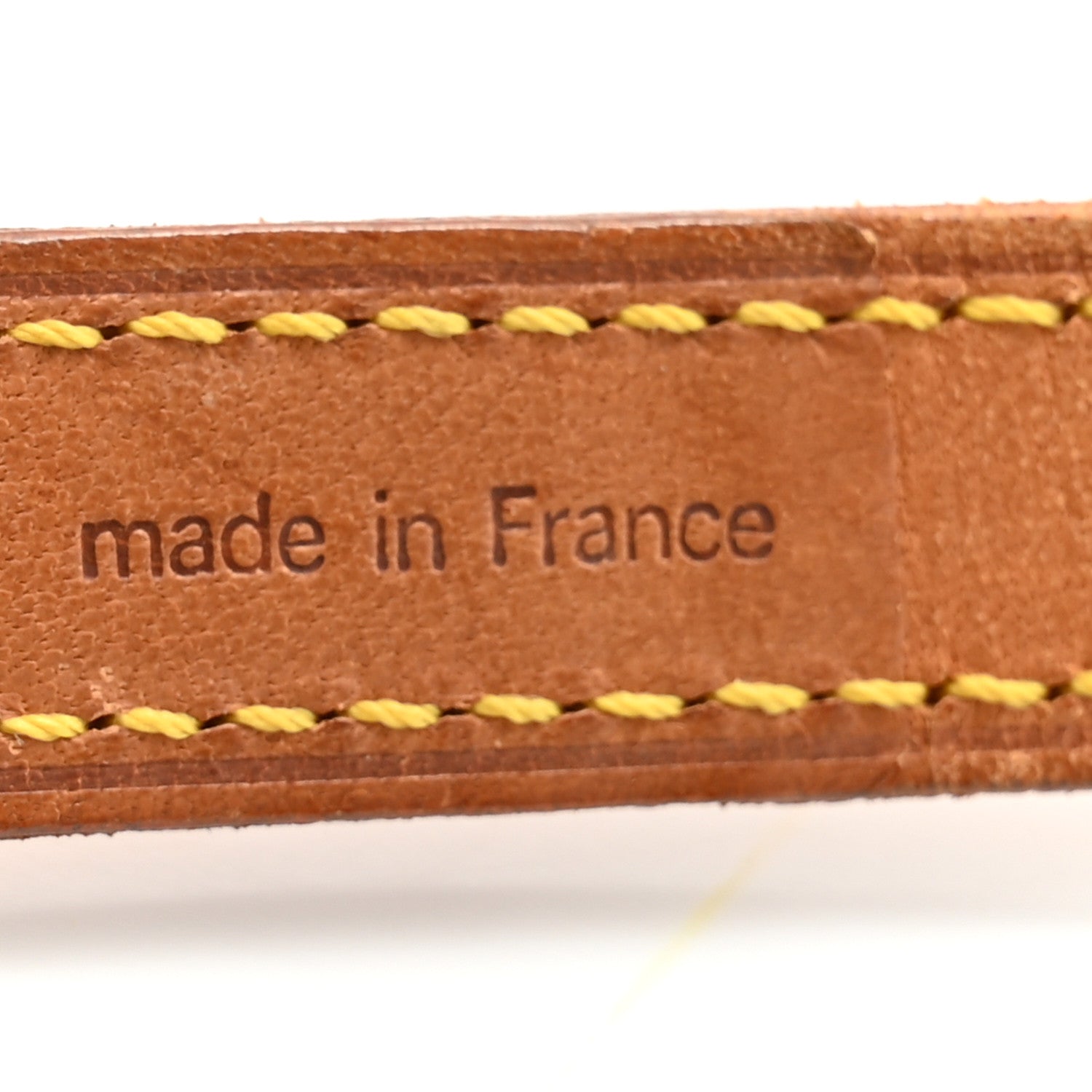 Louis Vuitton Vachetta 16mm Long Shoulder Strap 4 of 8