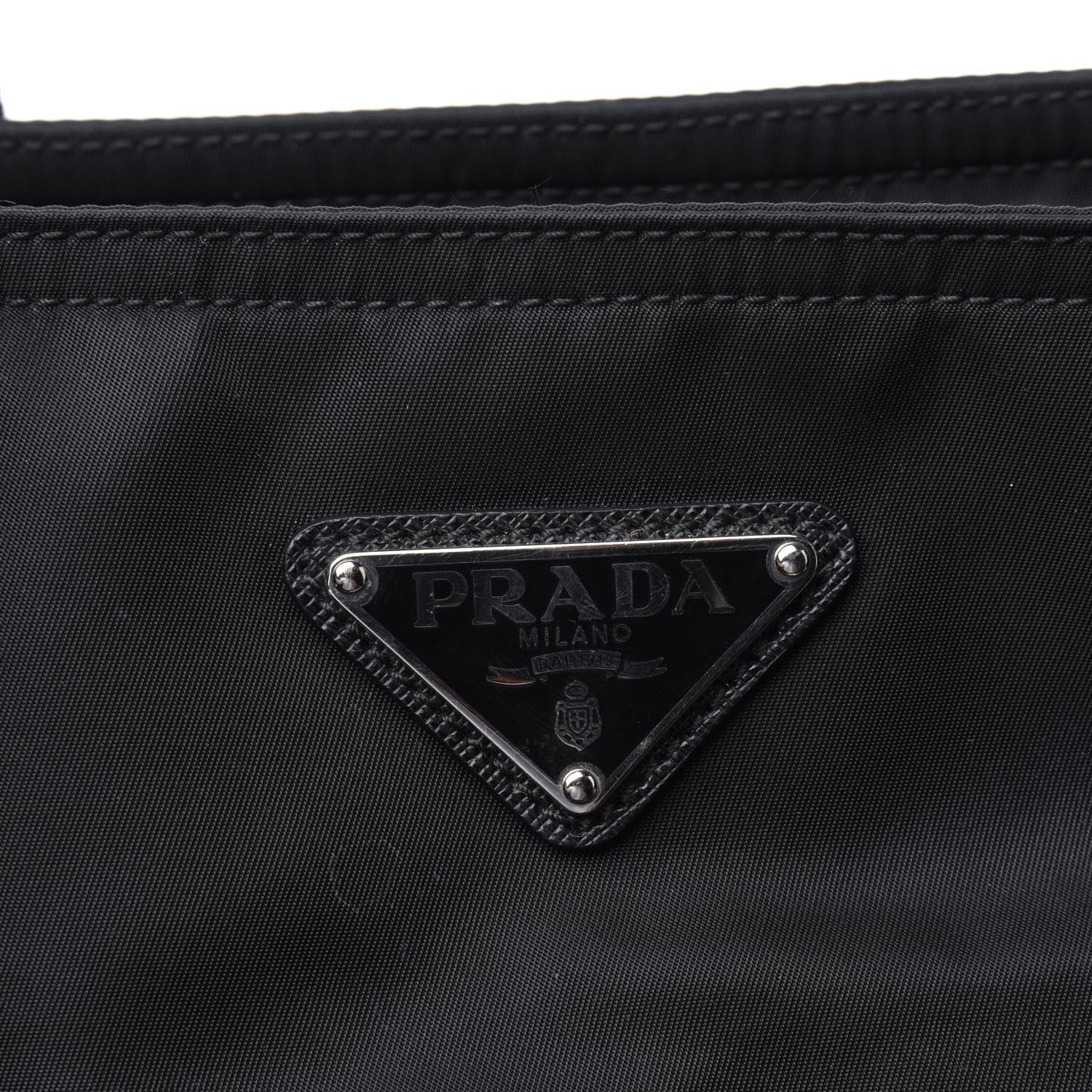 Prada Nylon Vela Baby Bag Black 14 of 17